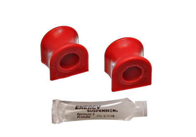 Energy Suspension - Energy Suspension 4.5175R Sway Bar Bushing Set Front Polyurethane Red