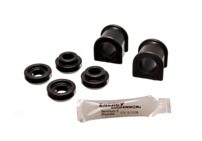 Energy Suspension - Energy Suspension 4.5176G Sway Bar Bushing Set Rear Polyurethane Black