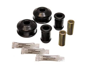 Energy Suspension - Energy Suspension 8.3117G Front Polyurethane Control Arm Bushing Set Black