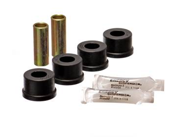 Energy Suspension - Energy Suspension 7.3103G Control Arm Bushing Set Front Polyurethane Black