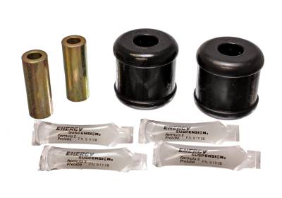 Energy Suspension - Energy Suspension 7.3113G Control Arm Bushing Set Rear Polyurethane Black