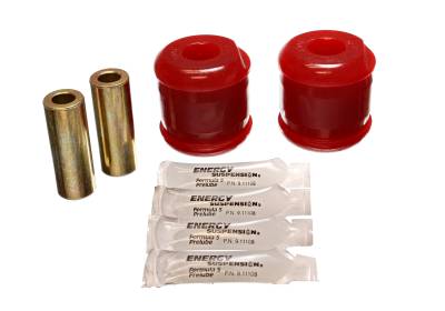 Energy Suspension - Energy Suspension 7.3120R Rear Control Arm Bushing Set Polyurethane Red