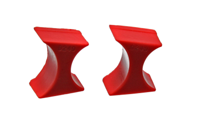 Energy Suspension - Energy Suspension 9.9164R Shock Reservoir Isolator Polyurethane Red