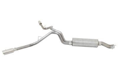 Gibson Performance Exhaust - Gibson Performance 6567 Dual Extreme Cat-Back Exhaust System Aluminized