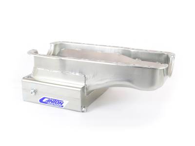 Canton - Canton 15-680S Oil Pan Ford 351W Front Sump 12 Inch Wide 14 GA Road Race Pan
