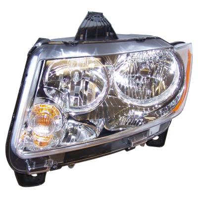 Crown Automotive Jeep Replacement - Crown 55079379AE Left Headlight Assembly for 11-13 Jeep Grand Cherokee WK2