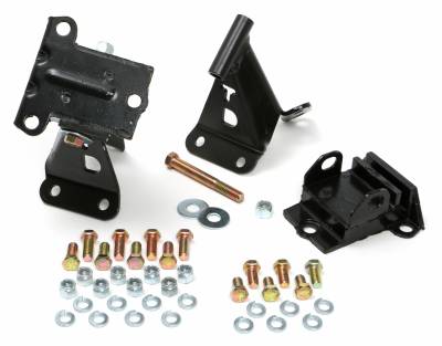 Trans-Dapt Performance - Trans-Dapt 4177 3/4" HEI Rubber Pads Frame Mounts Engine 55-57 Chevy Tri-5