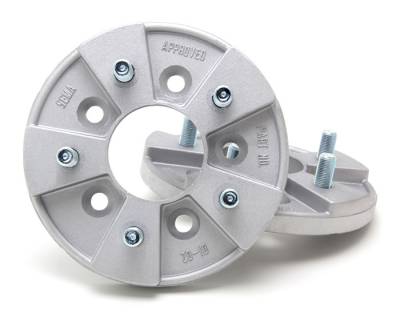Trans-Dapt Performance - Trans-Dapt Performance 7077 Aluminum Wheel Adapters 5x5.5 to 5x5.0 1/2" Studs