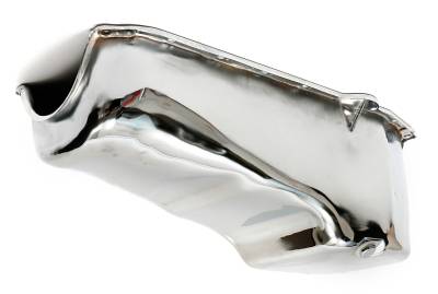 Trans-Dapt Performance - Trans-Dapt 9005 Chrome OEM Style Oil Pan 4 Qt Capacity 55-79 Chevy 283/400