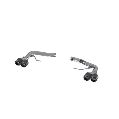 MBRP Exhaust - MBRP Exhaust S56023CF 2.5" Axle-Back Street Profile Quad RR Exit for 14-25 Macan