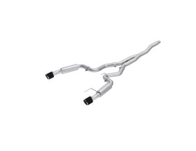 MBRP Exhaust - MBRP Exhaust S72753CF 3" Cat-Back Dual Rear Race Version T304 19-22  Mustang 2.3
