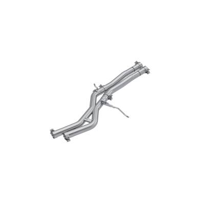 MBRP Exhaust - MBRP S4611304 2.25" Muffler Bypass Tour Profile for 10-16 Audi S5 Coupe/S4 Sedan