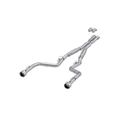 MBRP Exhaust - MBRP Exhaust S7117AL AL 3" Cat-Back Dual Rear Exit w/Muffler for 15-23 Charger