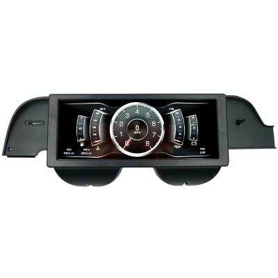 AutoMeter - AutoMeter 7011 InVision LCD Direct Fit Digital Dash for 67-68 Ford Mustang