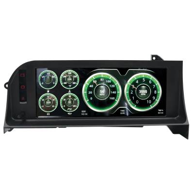 AutoMeter - AutoMeter 7007 InVision LCD Direct Fit Digital Dash for 87-93 Ford Mustang