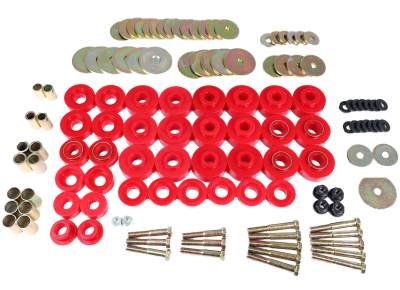 Energy Suspension - Energy Suspension 3.4172R Body Mount Set for Chevy