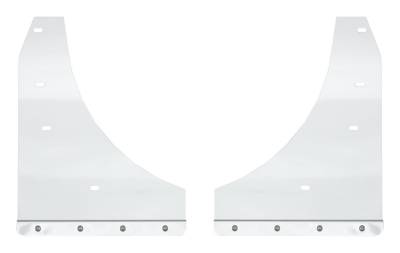 Gatorback - Gatorback 12" Front Mud Flap Brackets-Silver Ford Super Duty GB756685