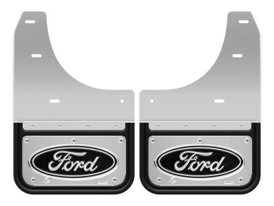 Gatorback - Gatorback 12" Black Rear Mud Flaps Ford Expedition GCS770568