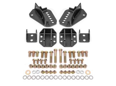 BMR Suspension - BMR Suspension CCK402H Coilover Conversion Kit Rear Adjust Shock Mt w/o CAB