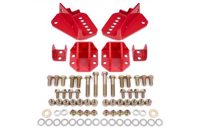 BMR Suspension - BMR Suspension CCK402R Coilover Conversion Kit Rear Adjust Shock Mt w/o CAB