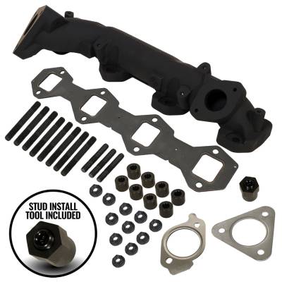 BD Diesel - BD Diesel 1043009 Passenger Exhaust Manifold 15-19 F350/F450/F550 Powerstroke