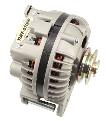 Tuff Stuff Performance Accessories - Tuff Stuff 9509DSP Alternator 130A 1 Wire Single Groove Pulley Factory+