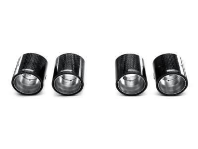 Akrapovic - Akrapovic TP-CT/3 Tail Pipe Set Carbon for 07-13 BMW M3