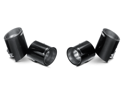 Akrapovic - Akrapovic TP-CT/5 Tail Pipe Set Carbon for 11-12 BMW 1 Series M Coupe