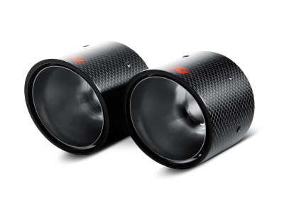 Akrapovic - Akrapovic TP-MINR56/57-CA Tail Pipe Set Carbon for Mini Cooper S R56/Cooper S