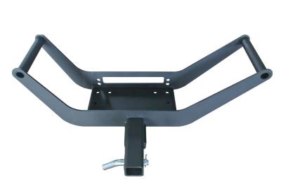 TrailFX - TrailFx WA018 Winch Mount 2" Receiver for 12000LB Black w/Hitch Pin