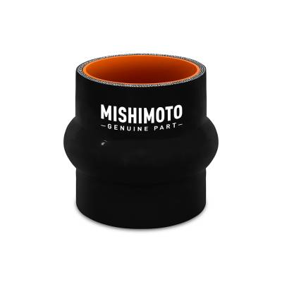 Mishimoto - Mishimoto MMCP-2.5HPBK Hump Hose Coupler 2.5" Black