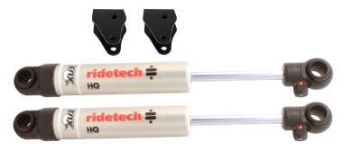 Ridetech - Ridetech 11369510 Rear HQ Shock Kit for 1973-1987 C10 for Use w/5-6" Drop