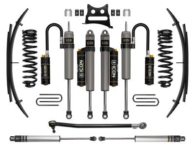 ICON Vehicle Dynamics - ICON K62515L Stage-5 2.5" Lift Kit w/Expan Pack for 17-19 Ford F250/F350 Diesel