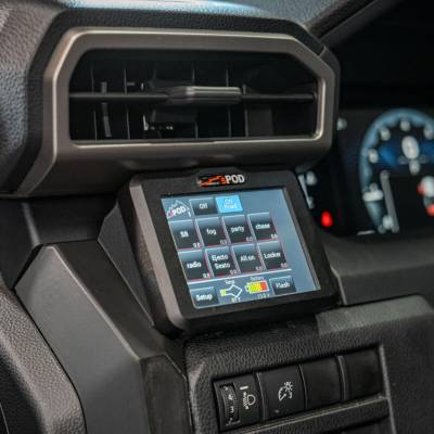 sPOD - sPOD 870037 Touchscreen BantamX Kit for 24-On Toyota Tacoma