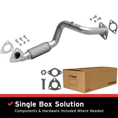 BRExhaust - BRExhaust 107-0265 Direct-Fit Front Pipe Kit