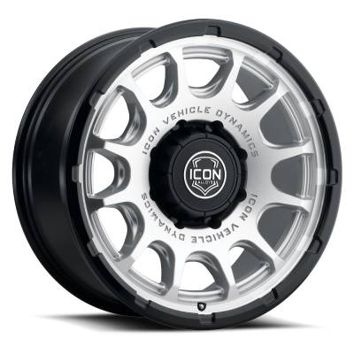 ICON Alloys - ICON ALLOYS RANCHO SILVER MACH W GB LIP 20 x 9/8 x 180/12mm/5.5" BS