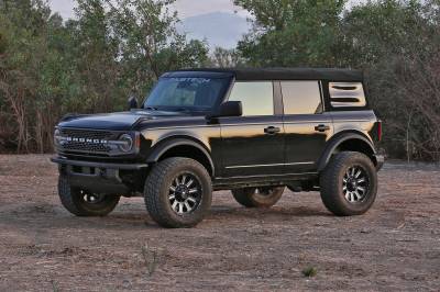 Fabtech - Fabtech K2424 Shock Spacer 4" Suspension Lift Kit w/UCA for 21-26 Ford Bronco