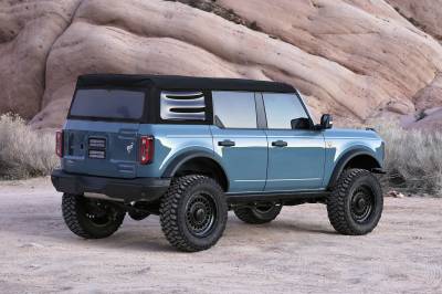 Fabtech - Fabtech K2423 Shock Spacer 3" Suspension Lift Kit w/UCA for 21-26 Ford Bronco