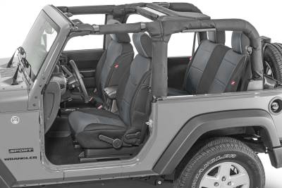 Diver Down - Diver Down 14167-2048 Seat Cover for 13-18 Wrangler JK Charcoal Neoprene Pair