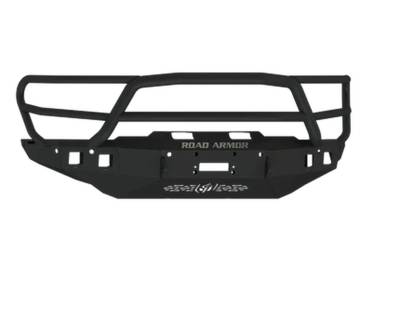 Road Armor - Road Armor 6241EF0B Front Evolution Winch Bumper Texture Black for 24-26 F150