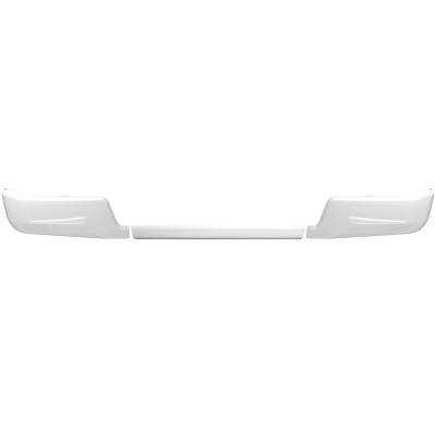 Ecoological - Ecoological HF1010 Rear Bumper Overlay Gloss White for 24-26 Ford F150