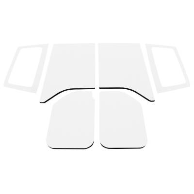 Design Engineering - Design Engineering 50287 White Finish Complete Headliner Kit for Wrangler JK 2DR