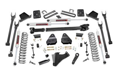 Rough Country Suspension Systems - Rough Country 50741 6" M1 4-Link Lift Kit 17-22 Ford F250/F350 SD Diesel 4WD