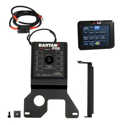 sPOD - sPOD 870045 BantamX Touchscreen for Jeep Wrangler JL 392