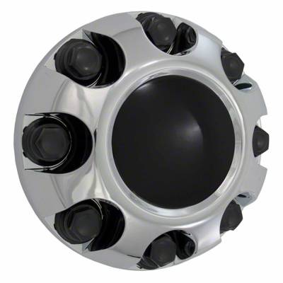 Coast To Coast - Coast To Coast IWCC5293 Chrome Wheel Center Caps Plastic Bolt-On 4pc
