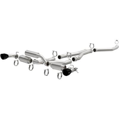 MagnaFlow Exhaust Products - MagnaFlow 19707 SPEQ Series Black Chrome Cat-Back System