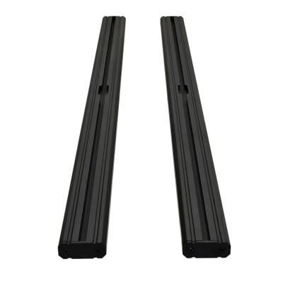 Westin - Westin 16-10058 EXP Truck Cap Cross Rails 51" Aluminum V2 Black