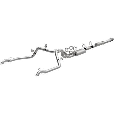 MagnaFlow Exhaust Products - MagnaFlow 19703 Overland Stainless Cat-Back System 24+ Silverado ZR2/Sierra AT4X