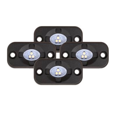 TrailFX - TrailFX ROCKKITF4 LED Rock Light Kit 3 LEDs 5W Clear Lens