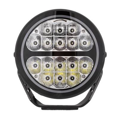 TrailFX - TrailFX 7RNDF2 7" Round LED Light 16 LEDs 5W Clear